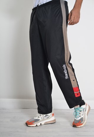 reebok mens jogging bottoms