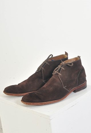 Vintage 90s suede leather shoes