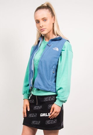 THE NORTH FACE BLUE FLEECE GILET