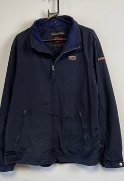 Navy Napapijri Harrington Jacket Men's XL