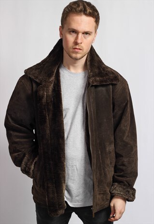 VINTAGE SUEDE SHEEPSKIN JACKET