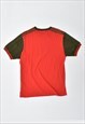 VINTAGE 90'S RIFLE T-SHIRT TOP RED