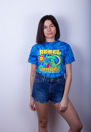 TYE DYE SPRING GAMES TSHIRT - FESTIVAL PICKS