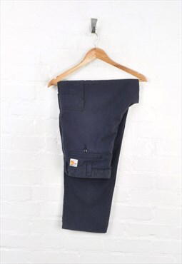 Vintage Carhartt Fire Resistant Trousers Blue W36 L32