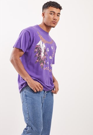 VINTAGE NATIVE AMERICAN T-SHIRT