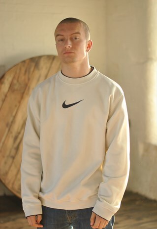 VINTAGE NIKE TICK SWEATER