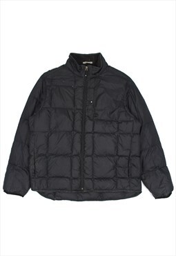 Black Timberland puffer coat 