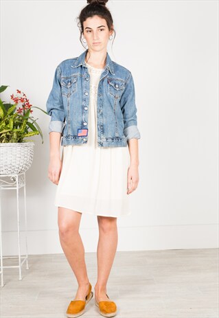 VINTAGE 80'S LEVI'S DENIM JACKET / S0971