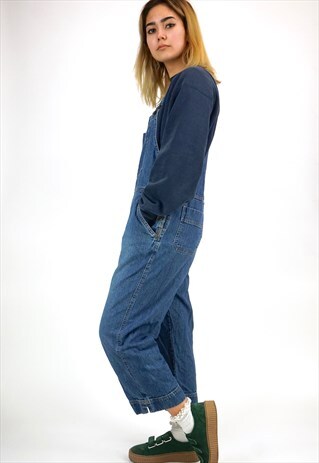 VINTAGE 90'S DENIM DUNGAREES