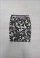 Y2K CAMO TOMMY HILFIGER TUBE SKIRT 