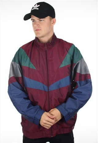 VINTAGE 80S ADIDAS WINDBREAKER JACKET