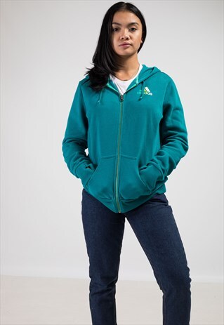 VINTAGE ADIDAS ZIP-UP HOODIE