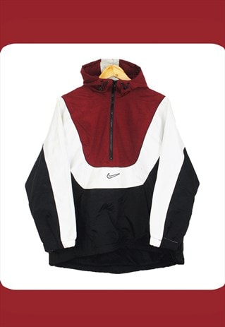 red black and white nike hoodie