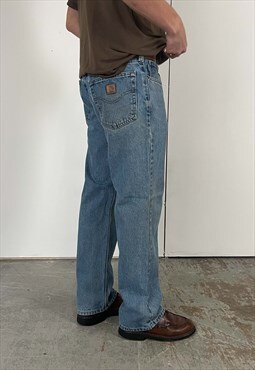 Vintage Carhartt Jeans Men's Mid Blue