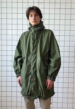 Vintage Fishtail Parka Jacket 70s Army Extreme Cold Weather