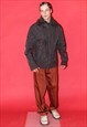 90'S VINTAGE DIESEL CLASSY AVIATOR WARM JACKET IN ASH GREY