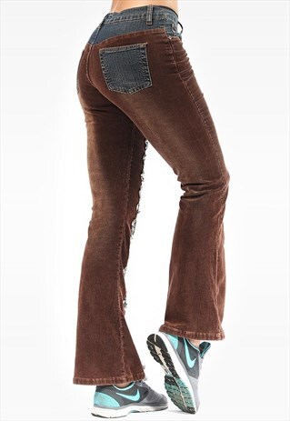 VINTAGE BELL BOTTOM CORDUROY PANTS
