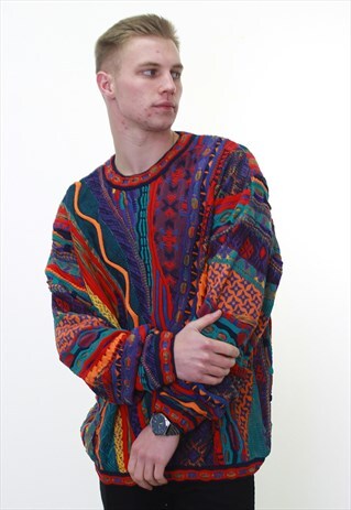 VINTAGE TUNDRA 'COOGI STYLE' 3D KNIT JUMPER
