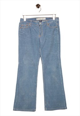 Vintage GAP Corduroy Pants Boot Cut Look Blue