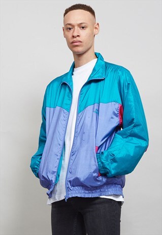 PUMA 90'S VINTAGE SHELL SPORTS JACKET