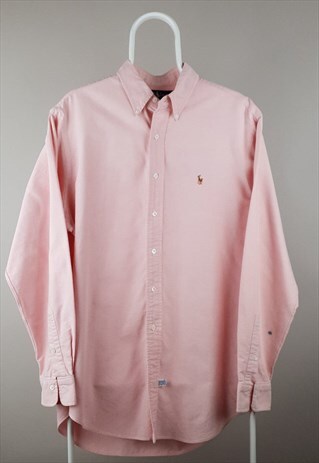 VINTAGE RALPH LAUREN SHIRT OVERSIZED PINK