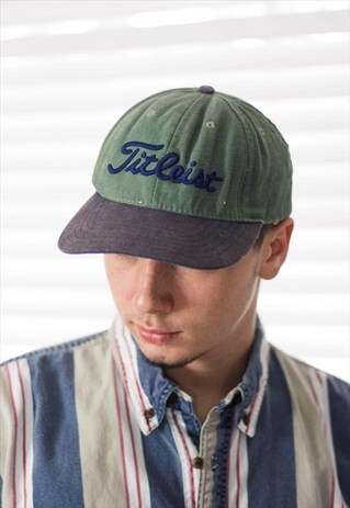 VINTAGE EMBROIDERED TITLEIST BASEBALL CAP LOGO 90S X 3.0