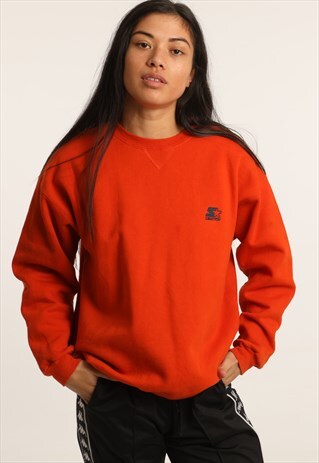 VINTAGE STARTER EMBROIDERED LOGO SWEATSHIRT