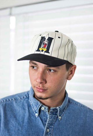 VINTAGE DISNEY BASEBALL CAP LOGO 90S X 2.4