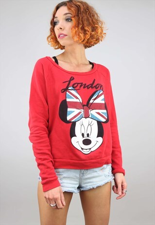 VINTAGE RETRO OVERSIZED DISNEY SWEATER SWEATSHIRT