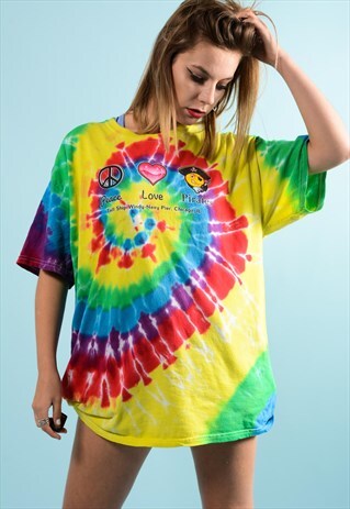 VINTAGE TIE-DYE TEE SHIRT