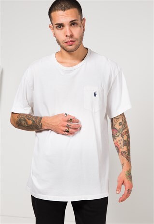 VINTAGE 80'S POLO RALPH LAUREN SPORT T-SHIRT / S0347