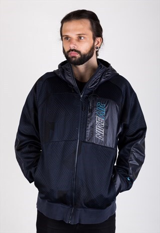 VINTAGE NIKE AIR TRACK JACKET WITH HOOD