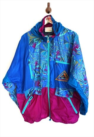 VINTAGE RAINCOAT WINDBREAKER PARACHUTE RAIN JACKET COAT