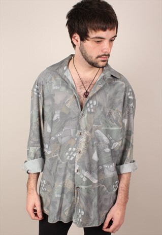 VINTAGE CRAZY PATTERN SHIRT ASM1638