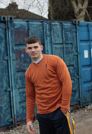 VINTAGE ORANGE NIKE SWEATSHIRT