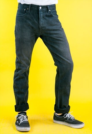 VINTAGE 501 BLACK JEANS