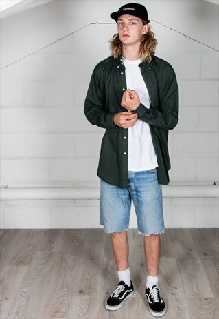 VINTAGE RALPH LAUREN GREEN OXFORD SHIRT