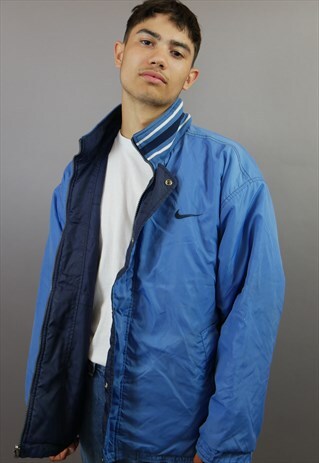 NAVY & BLUE REVERSIBLE NIKE JACKET