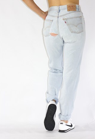 VINTAGE 90'S DISTRESSED GRUNGE BOYFRIEND LEVI JEANS