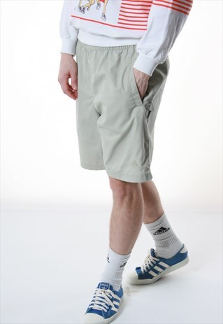 90S VINTAGE ADIDAS SPORTS SHORTS LOGO OVERSIZED 13292