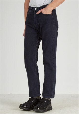 VINTAGE NAVY LEVI'S 501 FIT DENIM JEANS