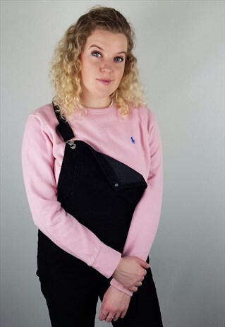 VINTAGE RALPH LAUREN PINK SWEATSHIRT SWEATER