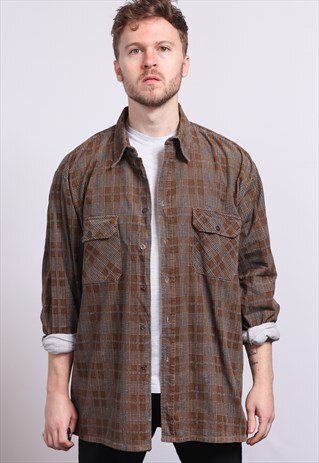 VINTAGE CORDUROY CORD SHIRT