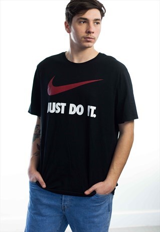 VINTAGE NIKE LOGO T-SHIRT 90S XL 6.3