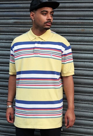 VINTAGE RALPH LAUREN STRIPED POLO SHIRT