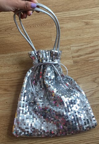 VINTAGE METALLIC SEQUENCES MINI BAG