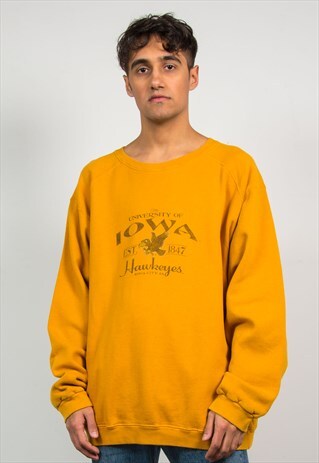 90'S UNIVERSITY OF IOWA COLLEGE SWEATSHIRT