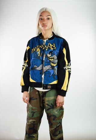 RACING COLLECTION AMERICAN NASCAR STYLE BATMAN JACKET