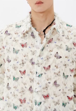 Men's butterfly spring shirt SS24 Vol.1