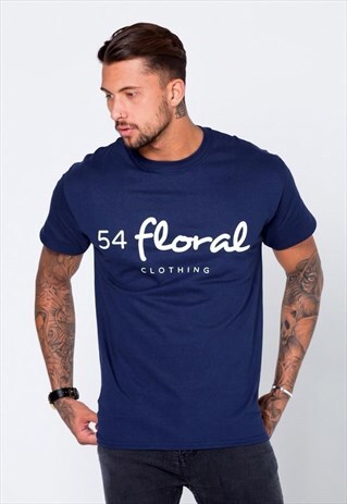 LARGE GRAPHIC T-SHIRT - NAVY BLUE